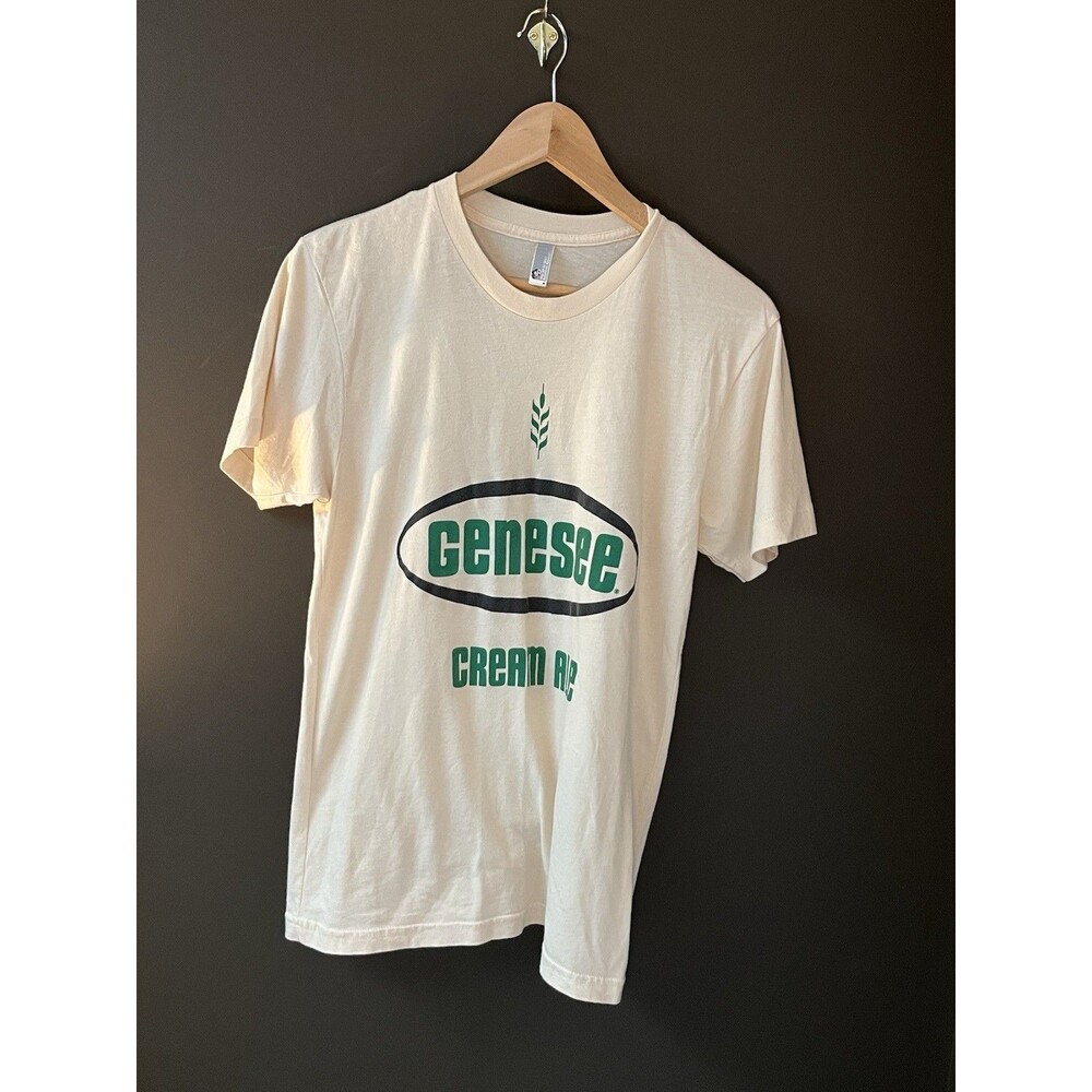 Genesee Cream Ale Beer T Shirt Small American Apparel 50/50 USA